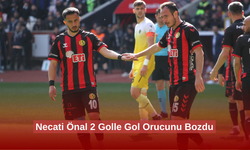 Necati Önal 2 Golle Gol Orucunu Bozdu