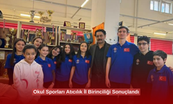 Okul Sporları Atıcılık İl Birinciliği Sonuçlandı