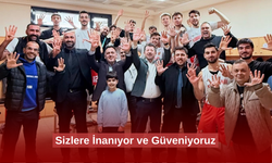 Sizlere İnanıyor ve Güveniyoruz