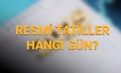 2025 Milli ve dini bayram günleri