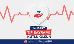 Vali Aksoy'dan "Tıp Bayramı" mesajı