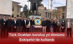 Türk Ocakları kuruluş yıl dönümü Eskişehir'de kutlandı