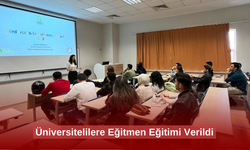 Üniversitelilere Eğitmen Eğitimi Verildi