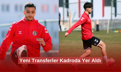 Yeni Transferler Kadroda Yer Aldı