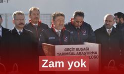 Zam yok