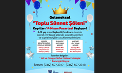 Ankara Büyükşehir Belediyesinin Geleneksel ‘Toplu Sünnet Şöleni’ İçin Kayıtlar Başlıyor