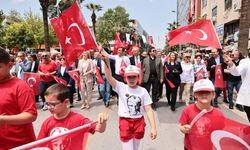 Çocukların bayramı, Denizli’nin bayramı oldu