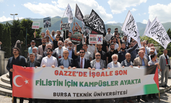 Öğrencilerden Filistin’e nöbetli destek