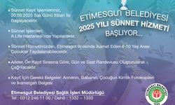 Etimesgut Belediye’sinden Ailelere Müjde: 2025 Yılı Ücretsiz Sünnet Hizmeti Başladı