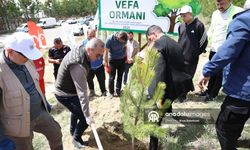 Vefat eden 535 kişi anısına fidan dikildi