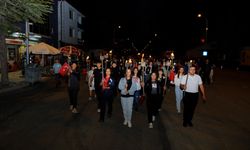Mahmudiye’de 19 Mayıs Fener Alayı Coşkusu