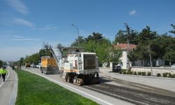 Sivrihisar’da Atatürk Bulvarı Yenilendi