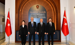 Tamer Karadağlı Trabzon'da ziyaretlerde bulundu
