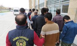 Kırşehir'de 18 düzensiz göçmen yakalandı