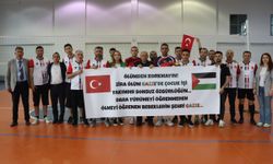 Sağlıkçılardan 'Filistin' hassasiyeti