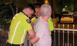 Alkollü sürücü polisleri sabır sınavından geçirdi...Ehliyeti 2041 yılına kadar olmayacak