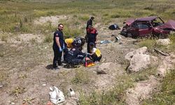 Otomobil şarampole devrildi: 1'i çocuk 5 yaralı