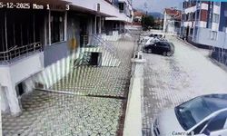 Amasya’da deprem anı kamerada
