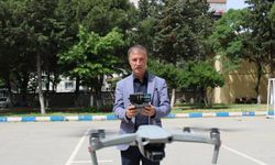 Öğrencilere drone dersi