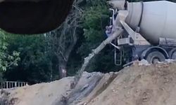 Betonu ormana boşalttı, suçüstü yakalandı
