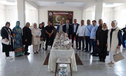 Tunçbilek Beldesinde Çini Sergisi