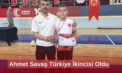 Ahmet Savaş Türkiye İkincisi Oldu