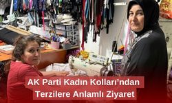 AK Parti Kadın Kolları’ndan Terzilere Anlamlı Ziyaret