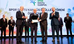ESTÜ'ye “Spor Dostu Kampüs” Ödülü