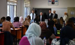 Başkan Büyükkılıç, KAYMEK AGS Kursu öğrencileri ile buluştu