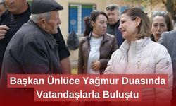 Başkan Ünlüce Yağmur Duasında Vatandaşlarla Buluştu