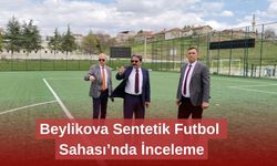 Beylikova Sentetik Futbol Sahası’nda İnceleme