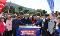 Atatürk Spor Salonu’nun temeli törenle atıldı