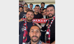 ALİ FIRAT VE NECATİ ÖNAL MAÇI TRİBÜNDEN TAKİP ETTİ
