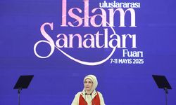 Emine Erdoğan "Uluslararası İslam Sanatları Fuarı"nda konuştu
