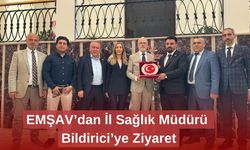 EMŞAV’dan İl Sağlık Müdürü Bildirici’ye Ziyaret
