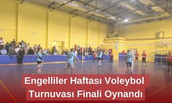Engelliler Haftası Voleybol Turnuvası Finali Oynandı