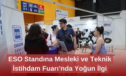 ESO Standına Mesleki ve Teknik İstihdam Fuarı’nda Yoğun İlgi