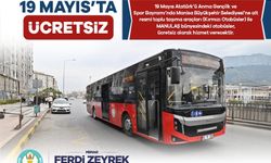 Büyükşehir’den 19 Mayıs’ta Ücretsiz Toplu Taşıma