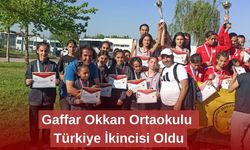 Gaffar Okkan Ortaokulu Türkiye İkincisi Oldu