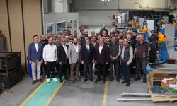 Başkan Ataç Fabrikaları Ziyaret Etti