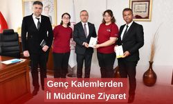 Genç Kalemlerden İl Müdürüne Ziyaret