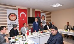 Aksoy, Dost Dernekler Federasyonu’nu ziyaret etti