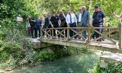 Vali Hüseyin Aksoy’dan Gürleyik Şelalesi’ne Ziyaret