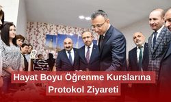 Hayat Boyu Öğrenme Kurslarına Protokol Ziyareti