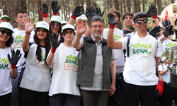 Bakan Yumaklı İzmir'de 'Orman Benim Kampanyası' programına katıldı