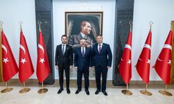 Kazakistan Heyetinden Eskişehir Valisi Aksoy’a Ziyaret