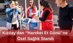 Kızılay'dan “Hareket Et Günü”ne Özel Sağlık Standı