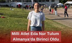Milli Atlet Eda Nur Tulum Almanya’da Birinci Oldu