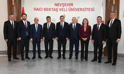 Cumhurbaşkanı Yardımcısı Cevdet Yılmaz’dan NEVÜ’ye Ziyaret