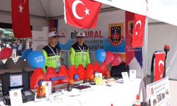 Jandarma Trafik Ekipleri Fuar Alanında Bilgilendirme Standı Açtı